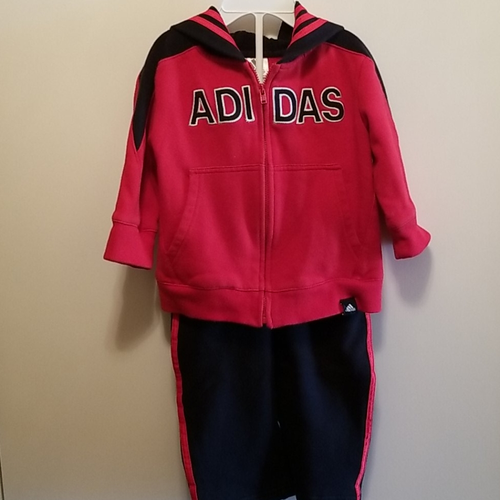 12m adidas jogger set